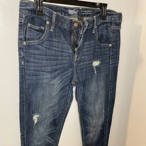 Mossimo Supply Co. Women’s Dark Wash Skinny Boyfriend Jean Size 6